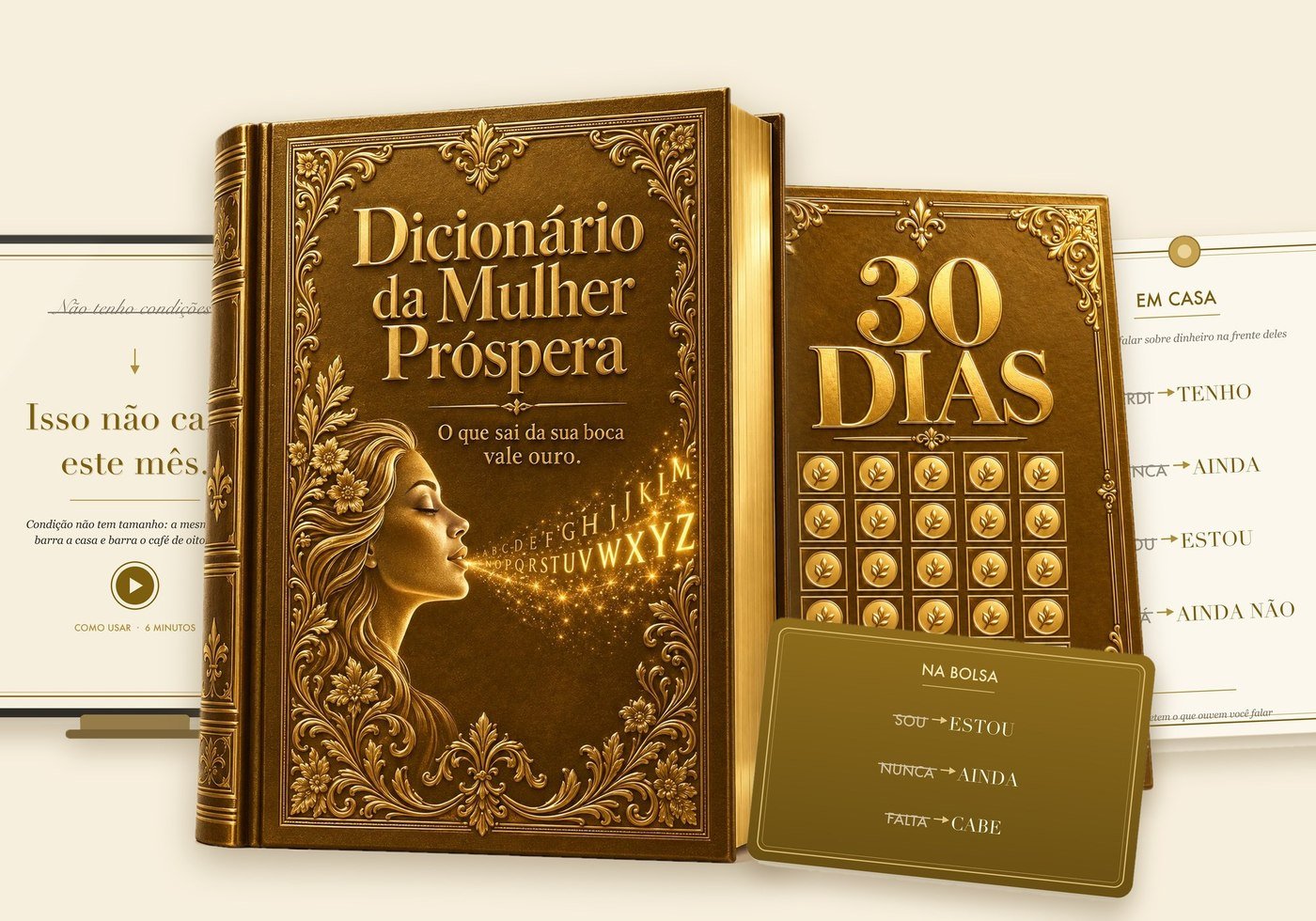 O Dicionário, o Calendário, o vídeo e os dois bônus